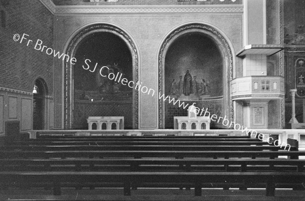 NEW CHURCH INTERIOR  NAVE